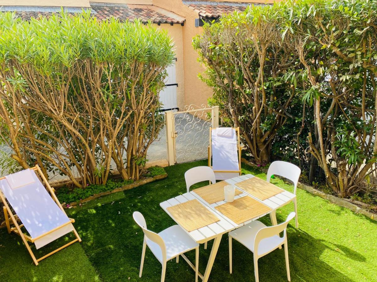 Les Tamaris Daire Saint-Cyr-sur-Mer Dış mekan fotoğraf
